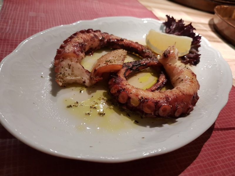 Gegrillter Oktopus